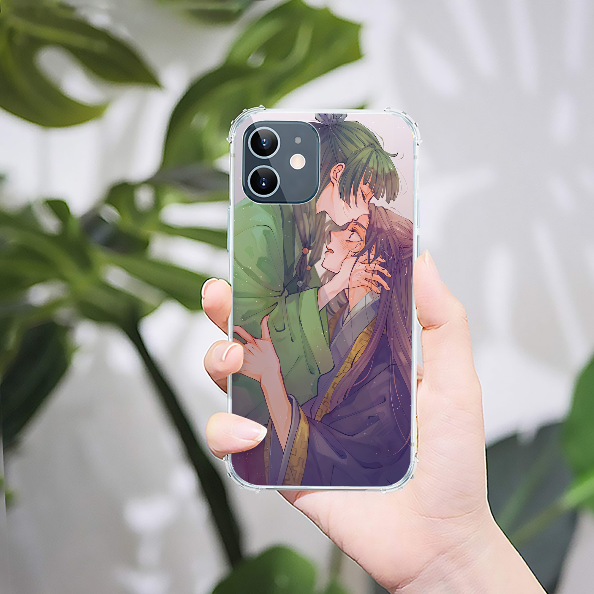 （画像用） 薬屋のひとりごと The Apothecary Diaries 【iPhone 12シリーズ対応】透明スマホケース（クリアソフトケース）